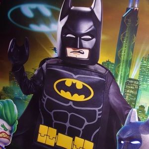 Disguise Batman Lego Movie Classic Costume Black Small 4-6